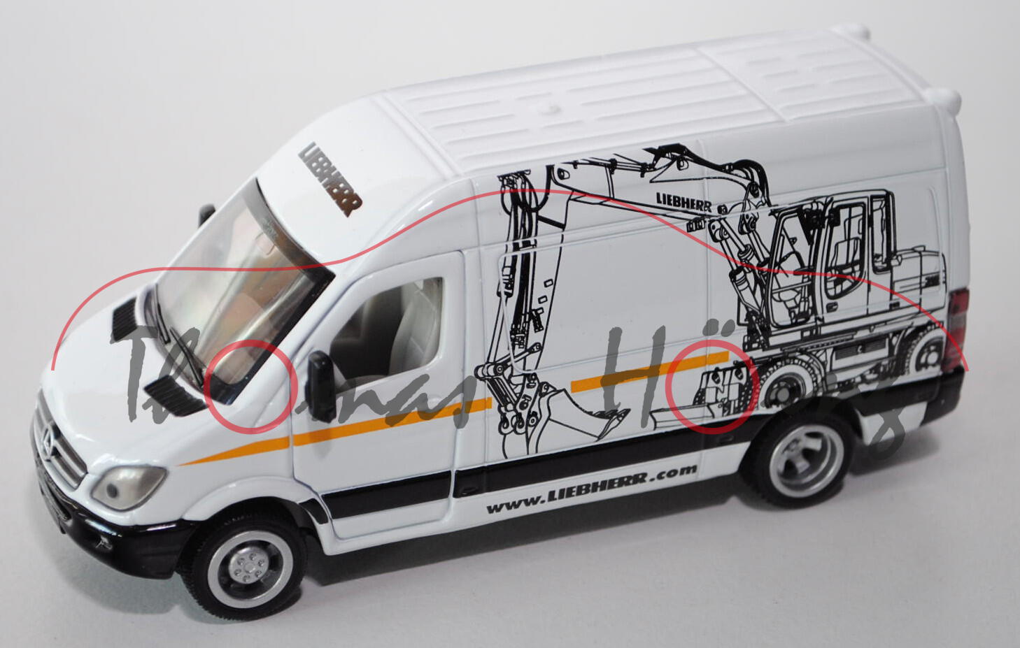 00000 Mercedes-Benz Sprinter II (NCV 3, W 906, Modell 2006-2009) Hochdach-Kastenwagen Transporter