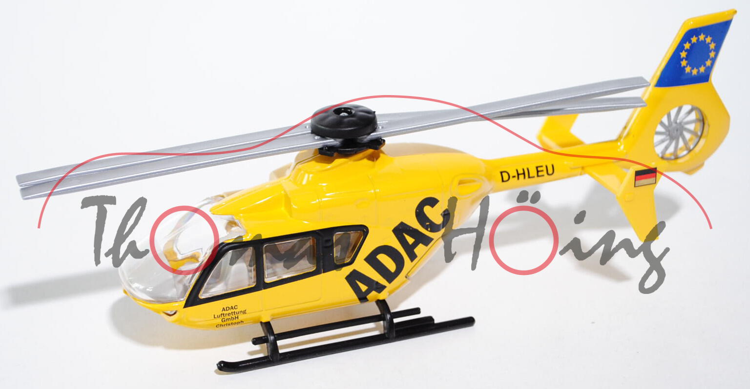 00004 Eurocopter EC 135 (Modell 1996-2013) Rettungshubschrauber, gelb, ADAC / Luftrettung, L17mpP