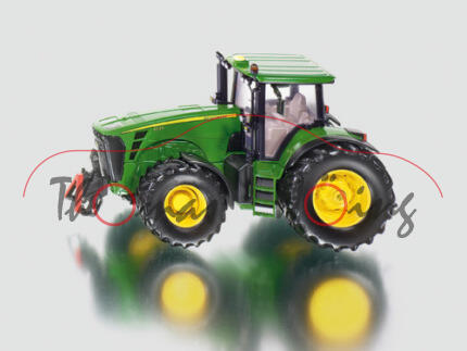 John Deere 8530 mit Fernsteuermodul, smaragdgrün/gelb, SIKU Control Funk-Technologie (Radio Controll