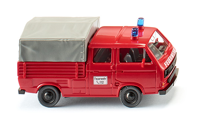 Feuerwehr - VW Transporter T3 Doppelkabine (Typ 2-Modell \'80 T3, Typ 247, Modell 1979-1992, Baujahr