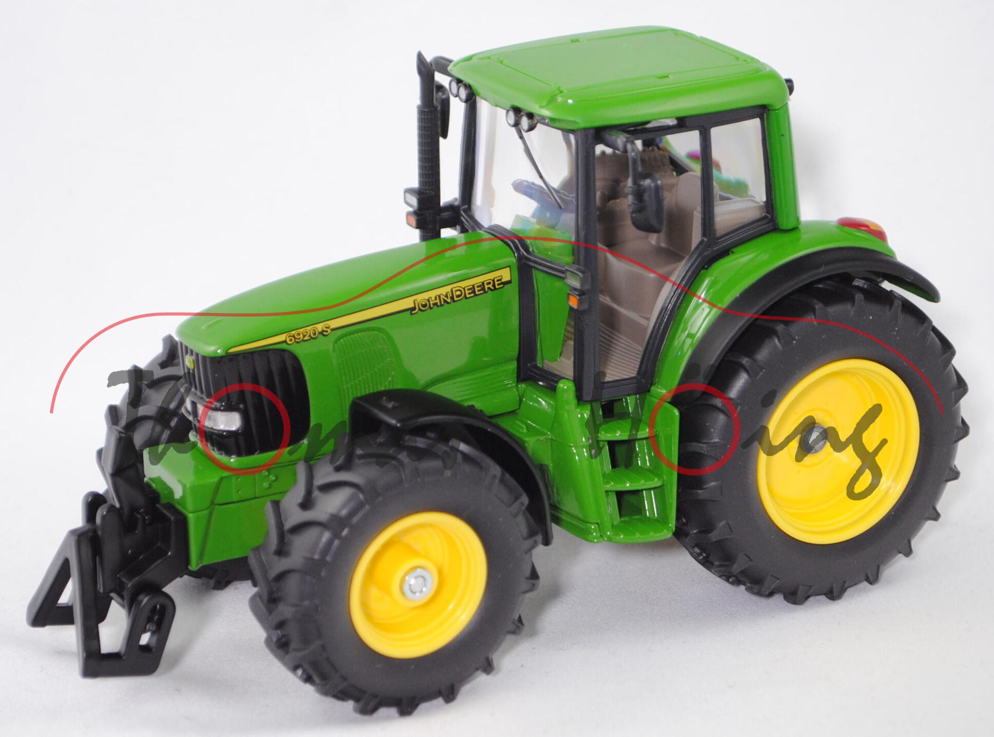 99900 EU John Deere 6920 S Premium (Mod. 01-03), smaragdgrün, SIKU FARMER 1:32, L17mpK (Limited)