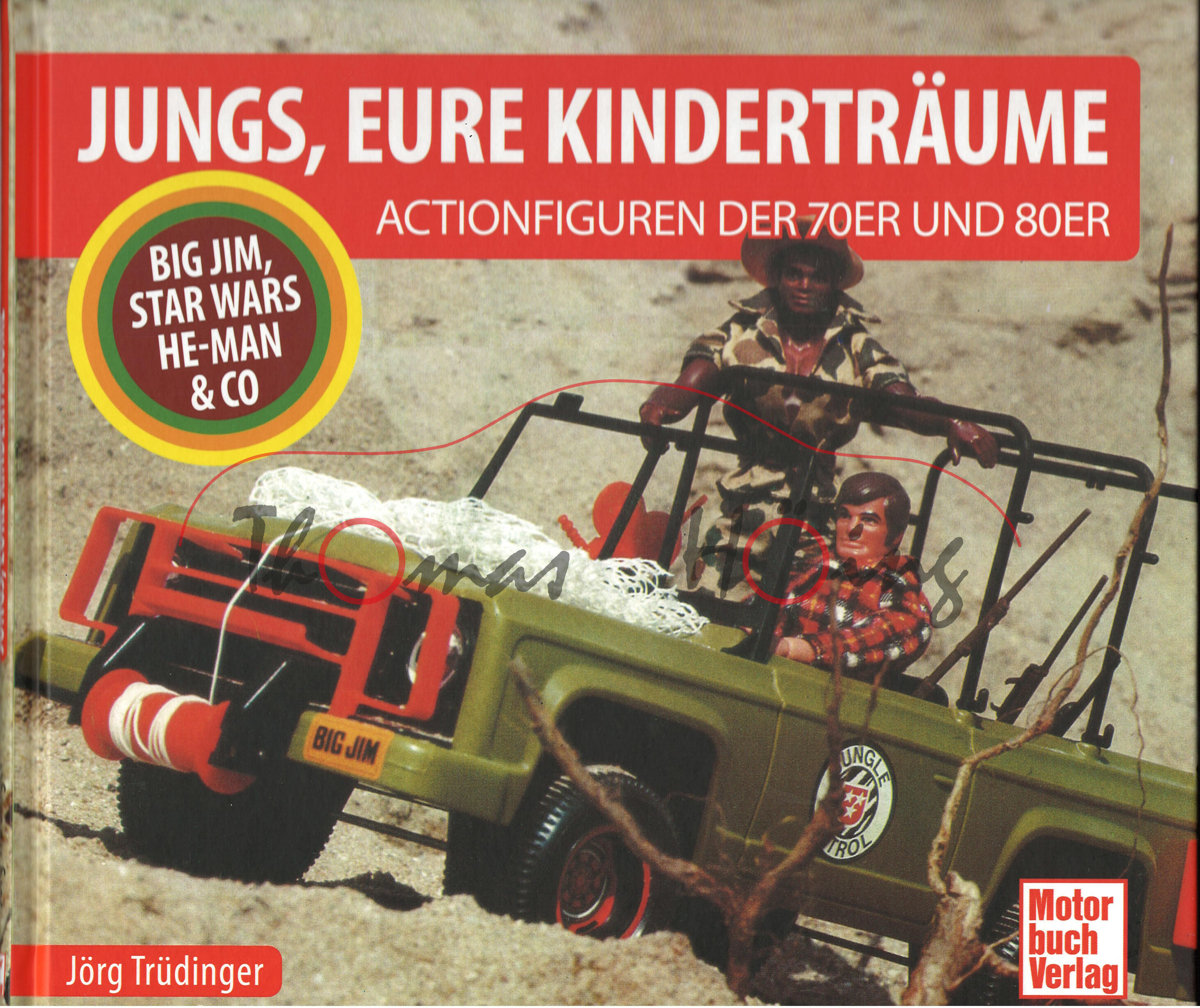 JUNGS, EURE KINDERTRÄUME - ACTIONFIGUREN DER 70ER UND 80ER, Jörg Trüdinger, Motorbuch Verlag, ISBN 978-3-613-04676-4