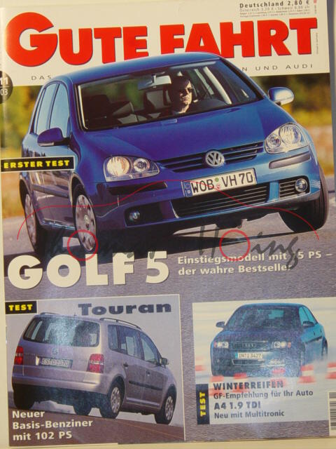 GUTE FAHRT, Heft 11, November 2003