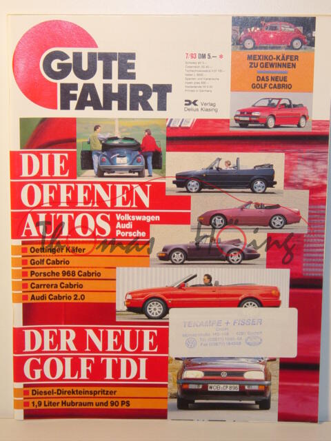 GUTE FAHRT, Heft 7, Juli 1993