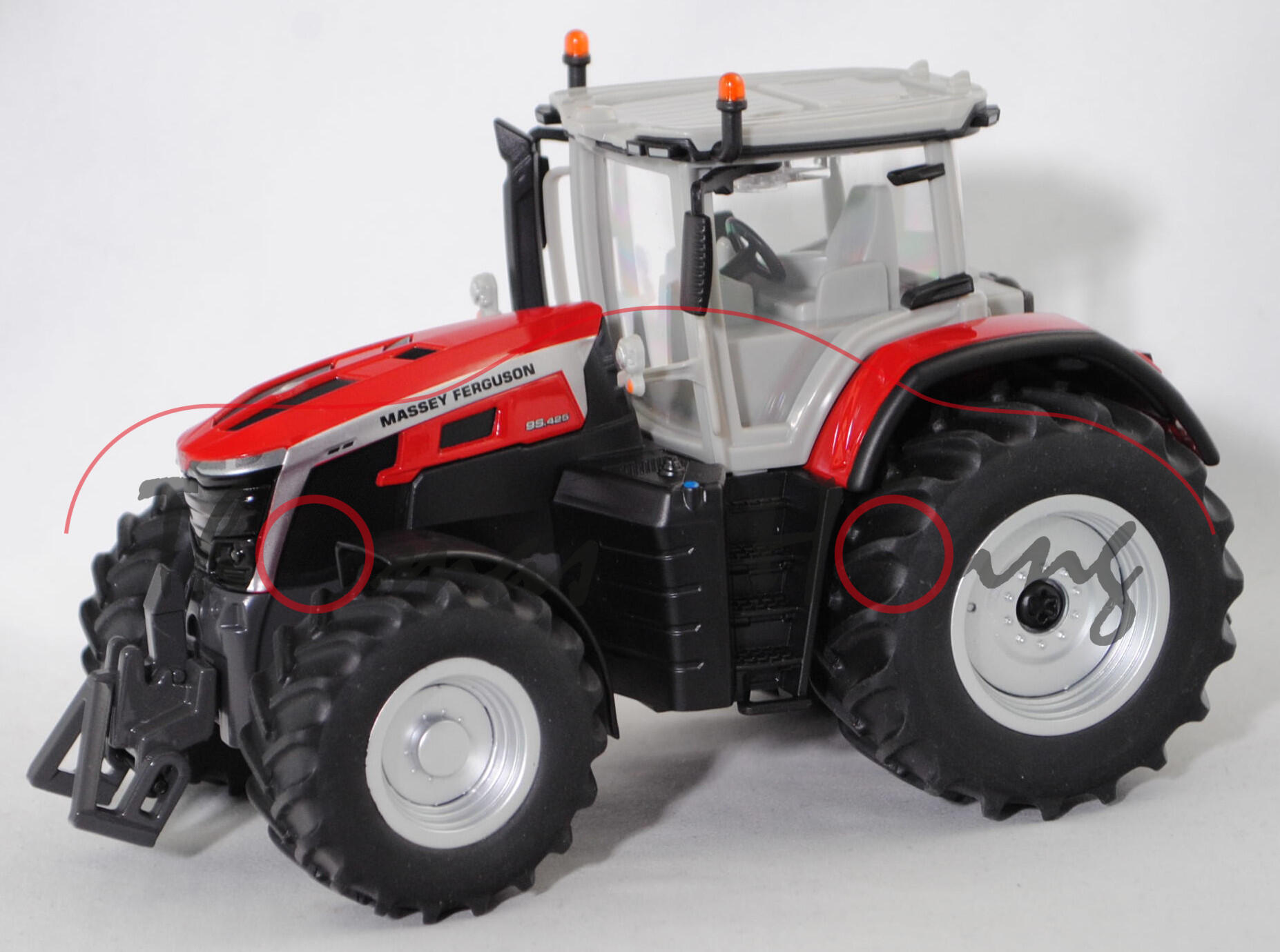 00000 Massey Ferguson MF 9S.425 (Modell 2023-) mit Bluetooth App-Steuerung ohne Fernsteuerung, SIKU Control Funk-Technologie 1:32, L17K