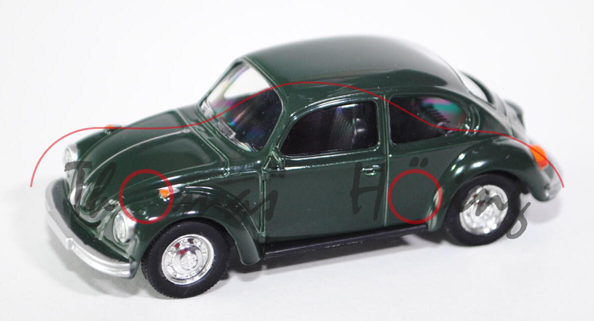 VW Käfer 1303, Modell 1972-1975, tannengrün, 1:54, Norev RETRO, mb (EAN 3551093116446)