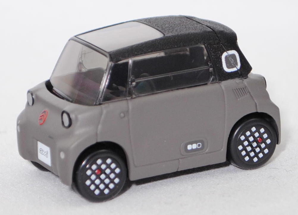 Citroen ami icy (1. Generation, interne Baureihenbezeichnung 9AZ2CA, Phase 2 / Facelift 2024 zum Modelljahr 2025, Modell 2025-), night sepia, Norev, 1:52, mb