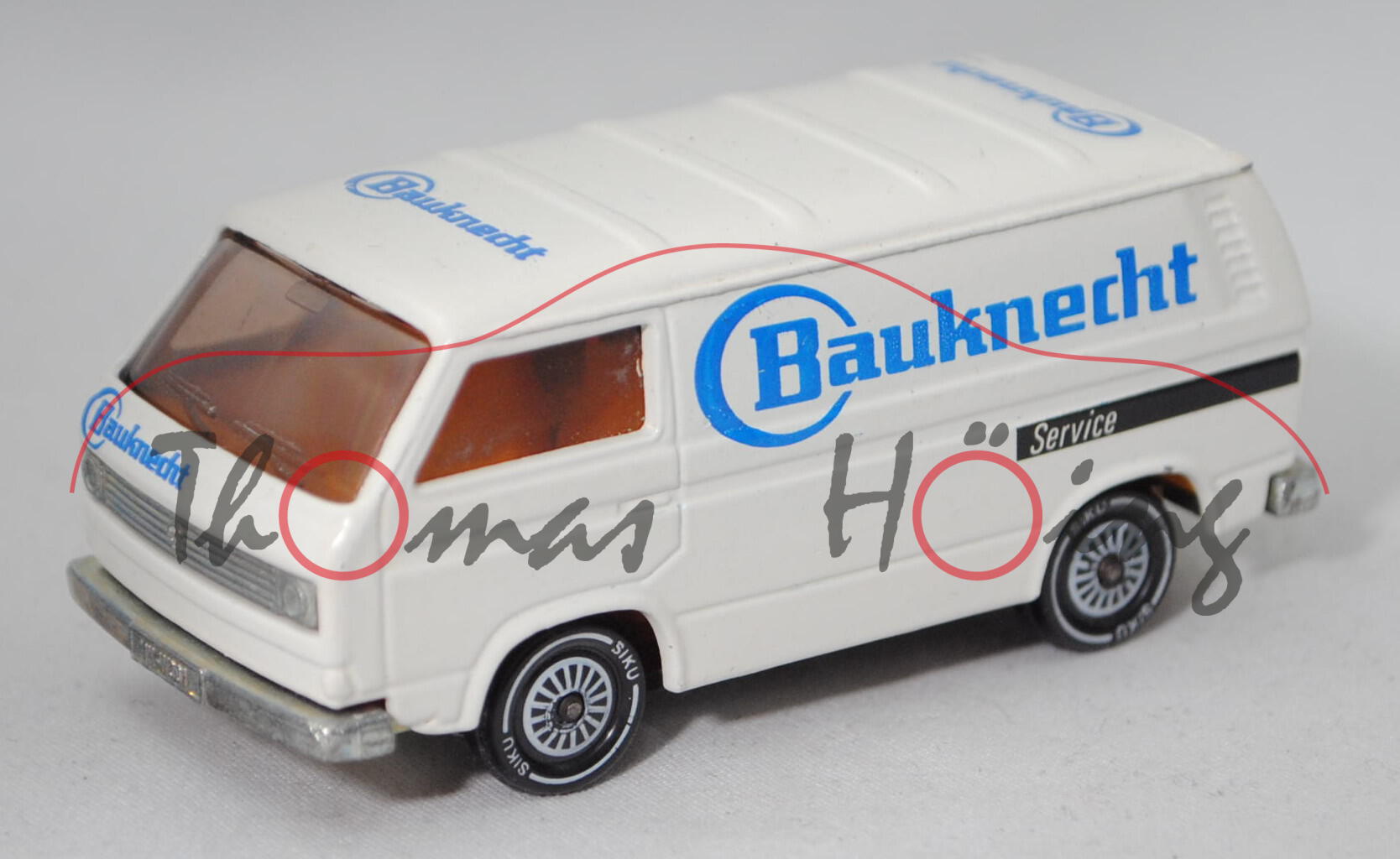 VW Transporter 2,0 Liter (Typ 2-Modell '80 T3, Modell 1979-1982), cremeweiß, Bauknecht, Limited, m-