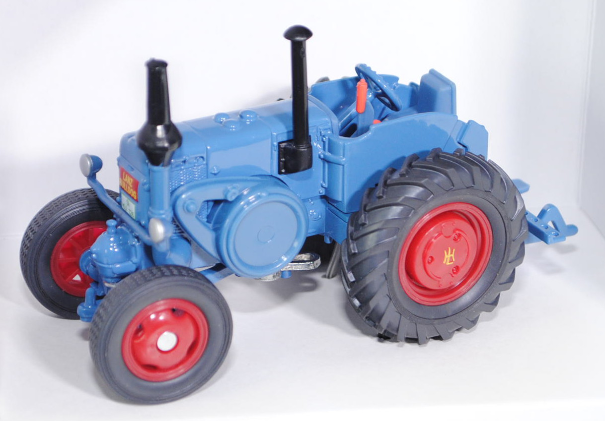 00000 Lanz Ackerluft-Bulldog HR8 D9506 (Modell 1936-1955), blau, SIKU FARMER CLASSIC, 1:32, L17P