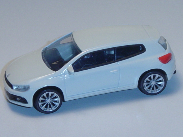 VW Scirocco, candy-weiß, 1:50, Norev, Werbeschachtel