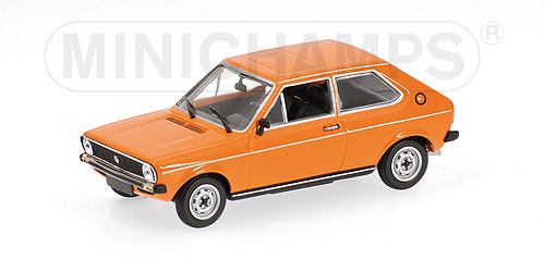 VW Polo I (Typ 86), Modell 1975-1979, cadizorange, Minichamps, 1:43, PC-Box