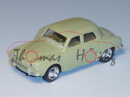 Renault Dauphine 1966, grünbeige, 1:54, Norev RETRO, mb