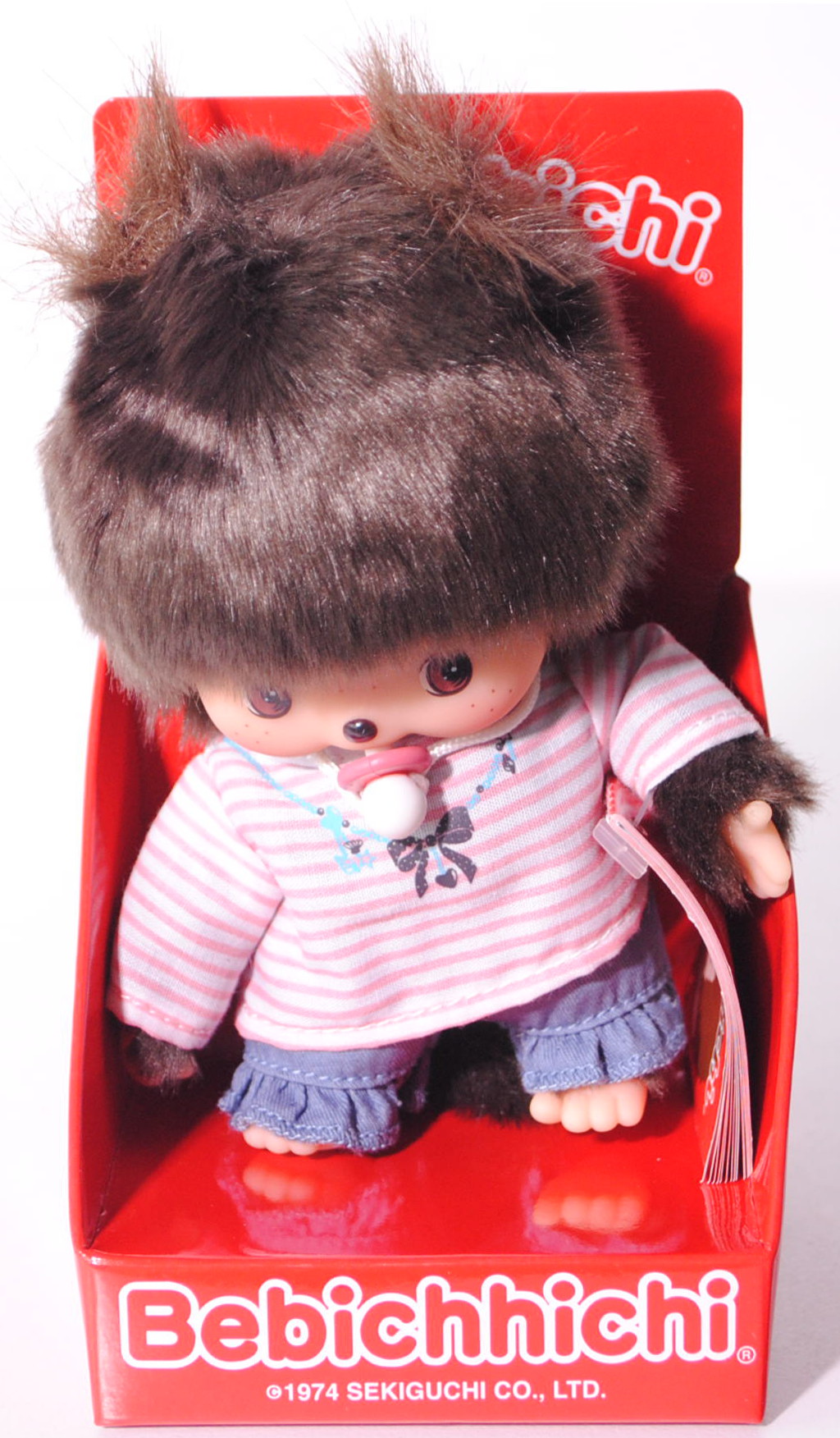 Bebichhichi (Monchhichi) - Sailor Girl (Marine Mädchen), 15 cm groß, Sekiguchi