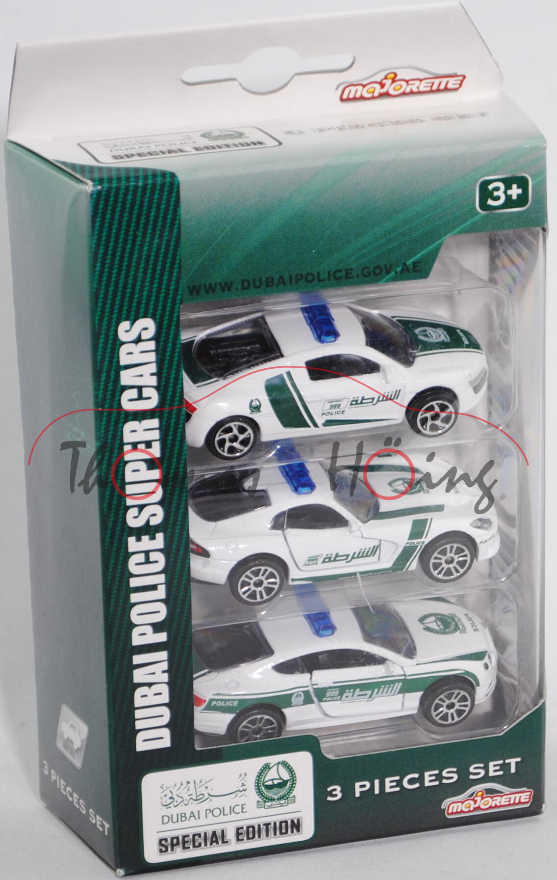 Dubai Police Super Cars Set (3 Modelle)