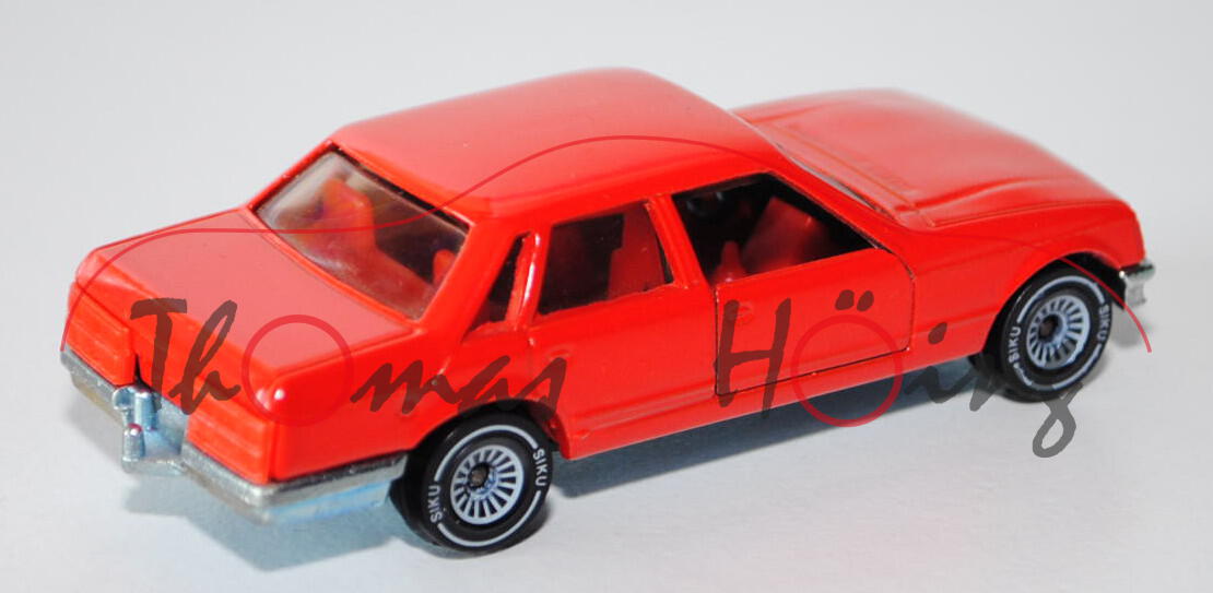 00003 Opel Senator 3.0 E (Typ A1, Viertürer, Stufenheck, Modell 1978-1981), hell-verkehrsrot, inn