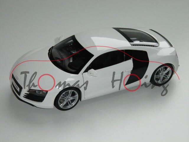 Audi R8, Mj. 2007, weiß, Kyosho, 1:18, mb