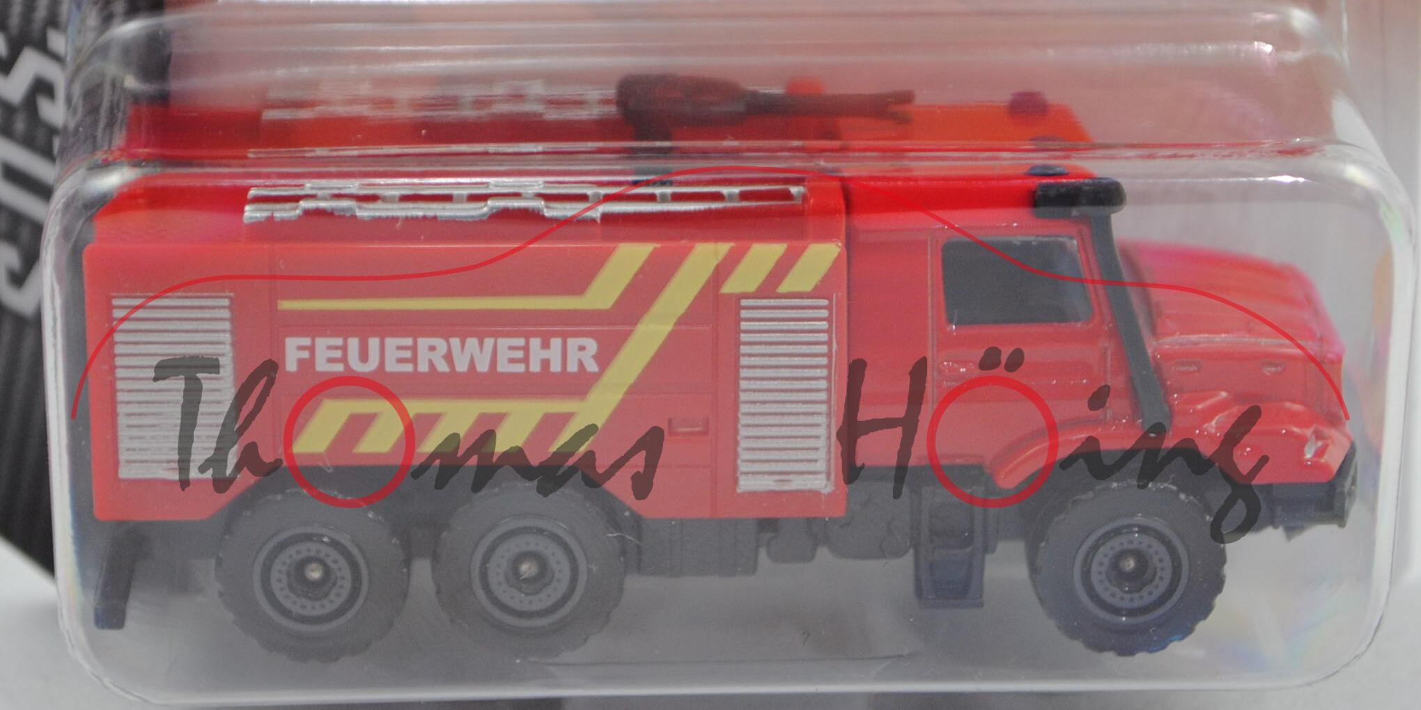 Mercedes-Benz Zetros 2733 (6x6, Modell 2008-) (Nr. 297 B) Feuerwehr, rot/schwarz, FEUERWEHR, mb