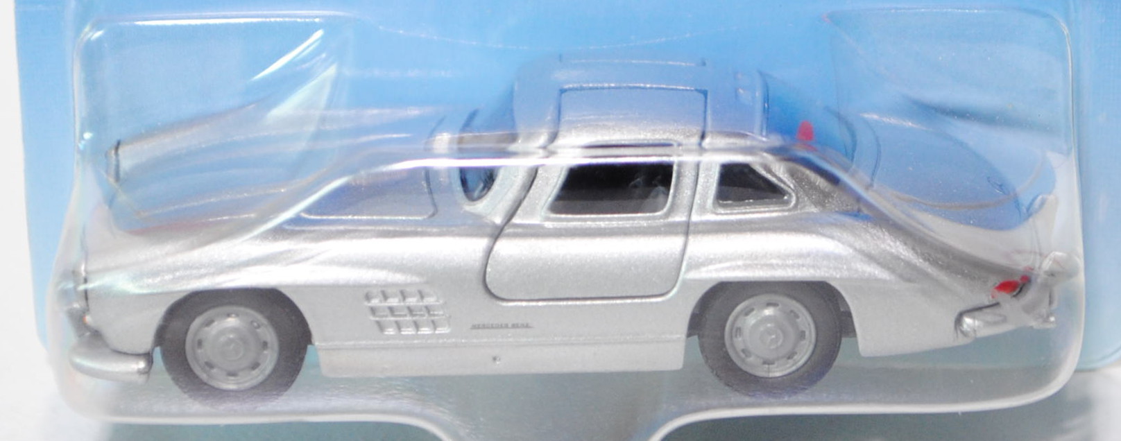 00000 Mercedes-Benz 300 SL (Baureihe W 198, Modell 1954-1957), silbergraumetallic, innen verkehrsgra