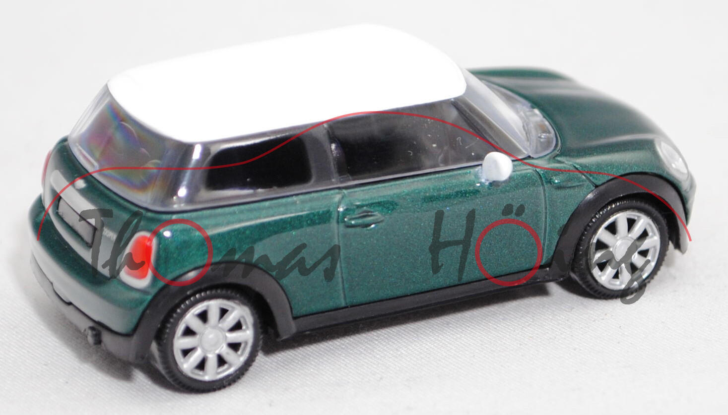 Mini Cooper R50 Racing Green MINI Cooper (1. Gen., Typ R50, Modell 2001-2004), british racing green ...