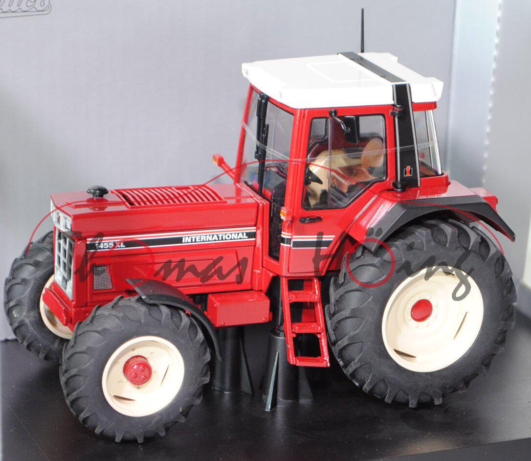 IHC INTERNATIONAL 1455 XL, purpurrot/cremeweiß, Schuco, 1:32, mb