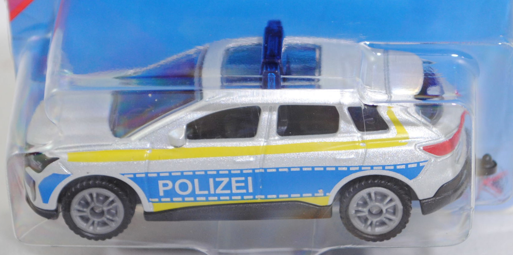 00000 Audi Q4 50 e-tron quattro (Typ FZ, Mod. 21-) Polizei Einsatzfahrzeug, silber, SIKU, 1:59, P29e