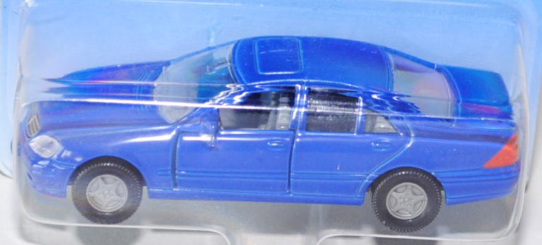 00001 Mercedes-Benz S 500 (Baureihe W 220, Baumuster 113.960, Modell 1998-2002), hell-ultramarinblau