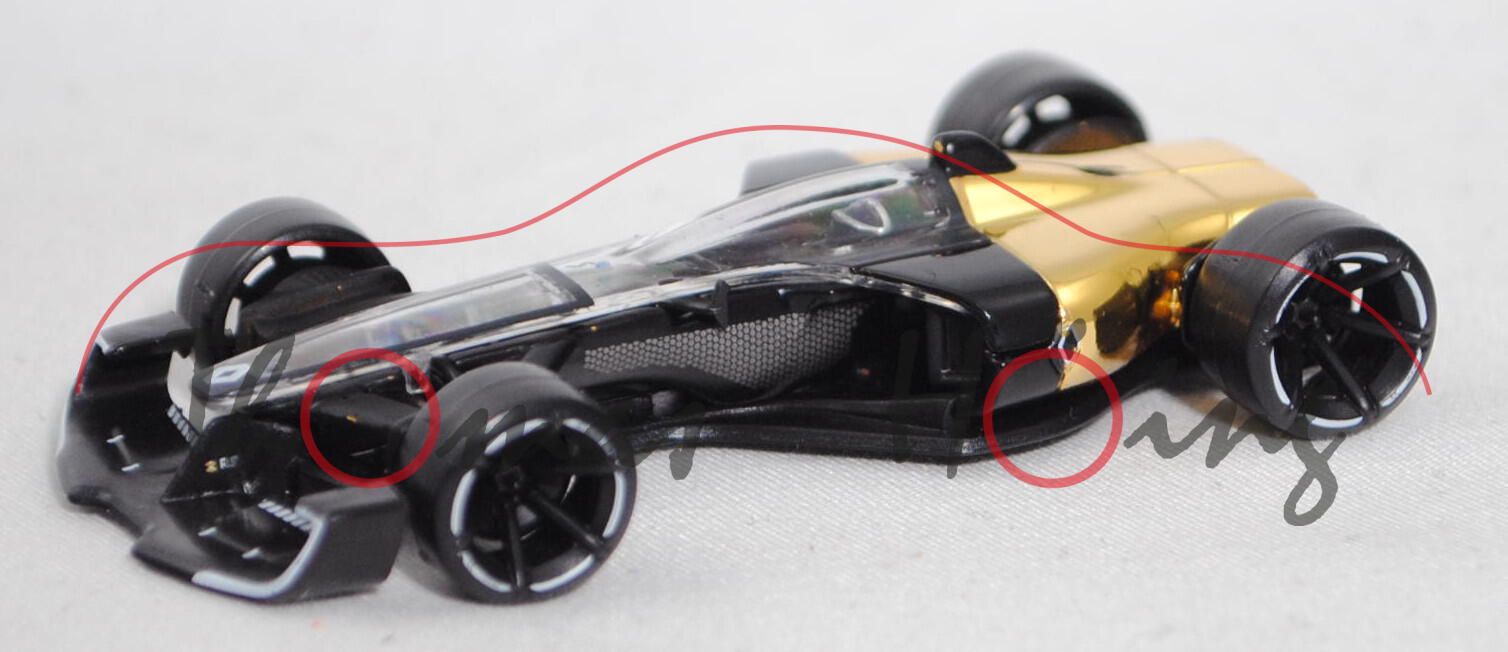 Renault R.S.2027 Vision Concept, schwarz/gold, Auto Shanghai 19. bis 28.04.2017, ca. 1:64, Norev, mb