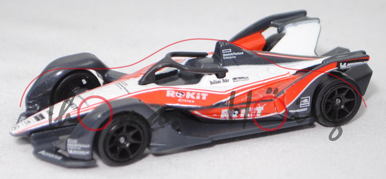 Mercedes-Benz EQ Silver Arrow 01, Championship 2019/20, ROKiT Venturi Racing, majorette, 1:64, mb