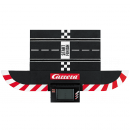 1 Stück Elektronischer Rundenzähler inkl. Anschlussstück, 1 Gerade, 2 Endstücke, Carrera DIGITAL 124