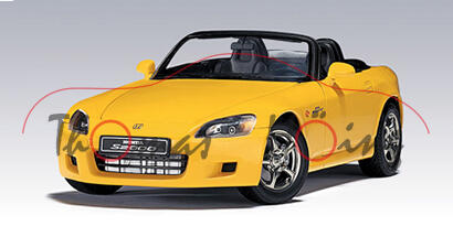 Honda S2000 Roadster LHD, Modell 1999-2004, kadmiumgelb, AUTOart, 1:18, mb