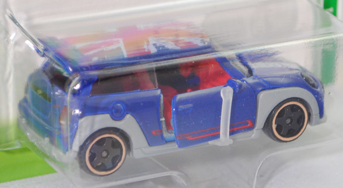 MINI John Cooper Works GP (F56, 1. Facelift 2018, Modell 2020-2020) (Nr. 265C), Karosserie ultramarinblau, Dach ultramarinblau, majorette, 1:58, Blister (MINI ICONS PREMIUM CARS)