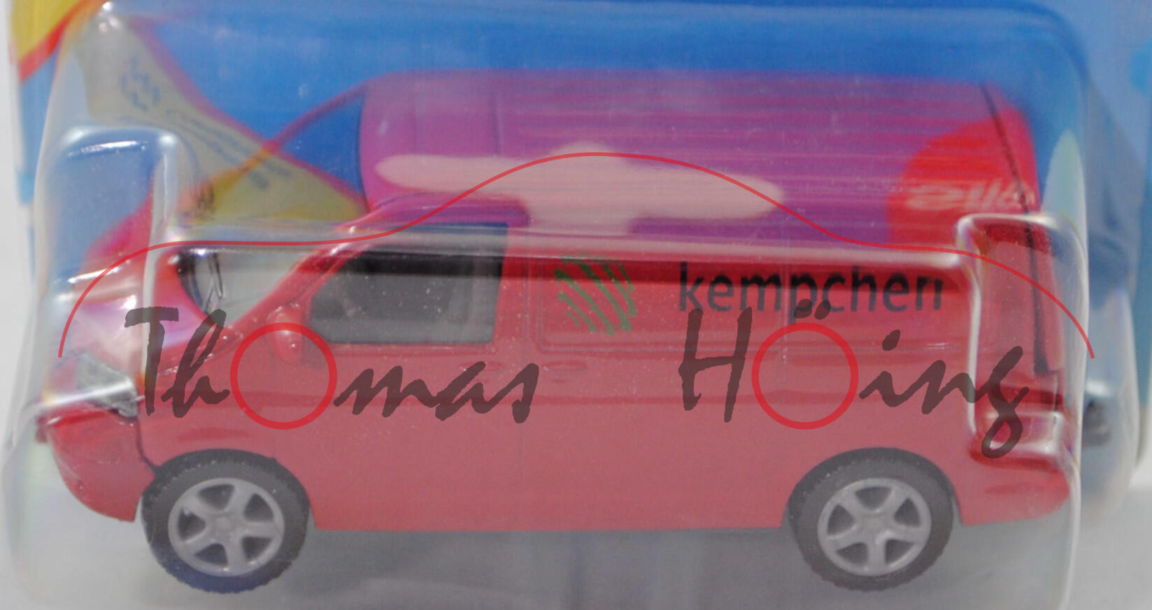00420 kempchen VW T5.1 Transporter (Modell 2003-2009), karminrot, kempchen, SIKU, 1:58, P29a