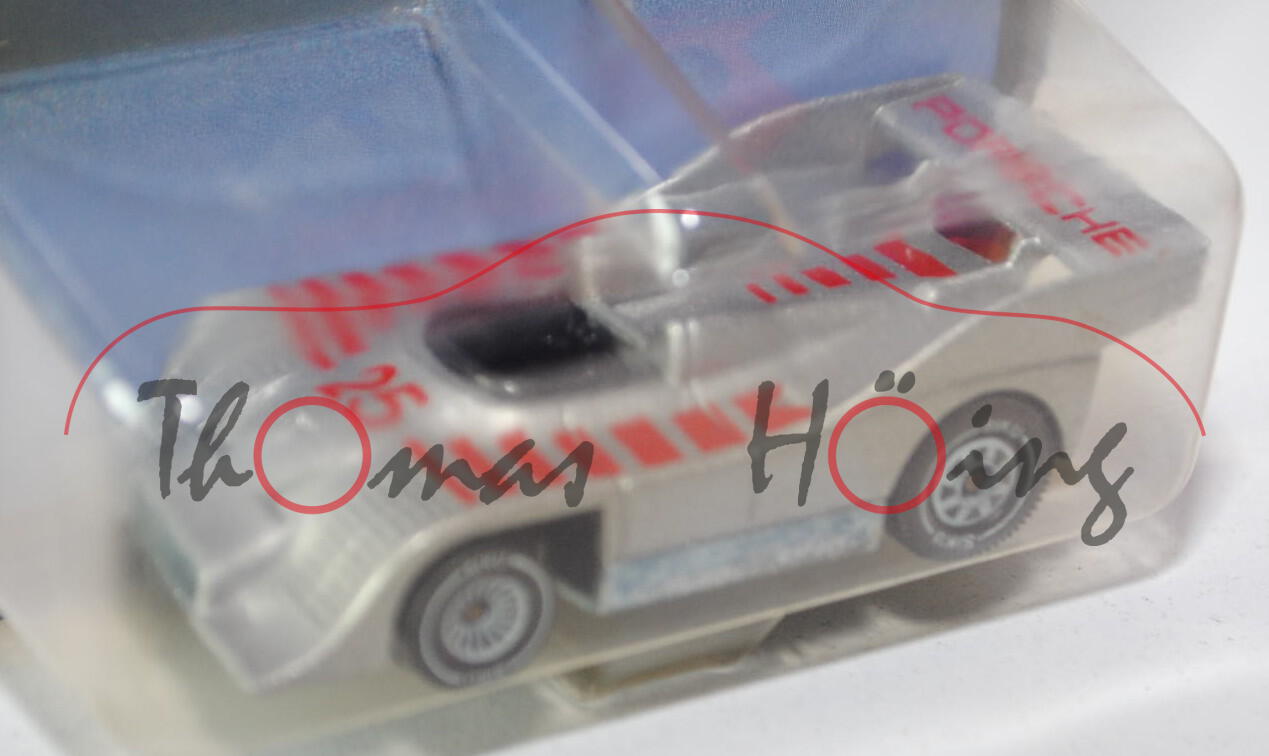 00001 Porsche 917/10 TC (TurboCharged, CanAm-Prototyp, Modell 1972), silbergraumetallic, innen schwa