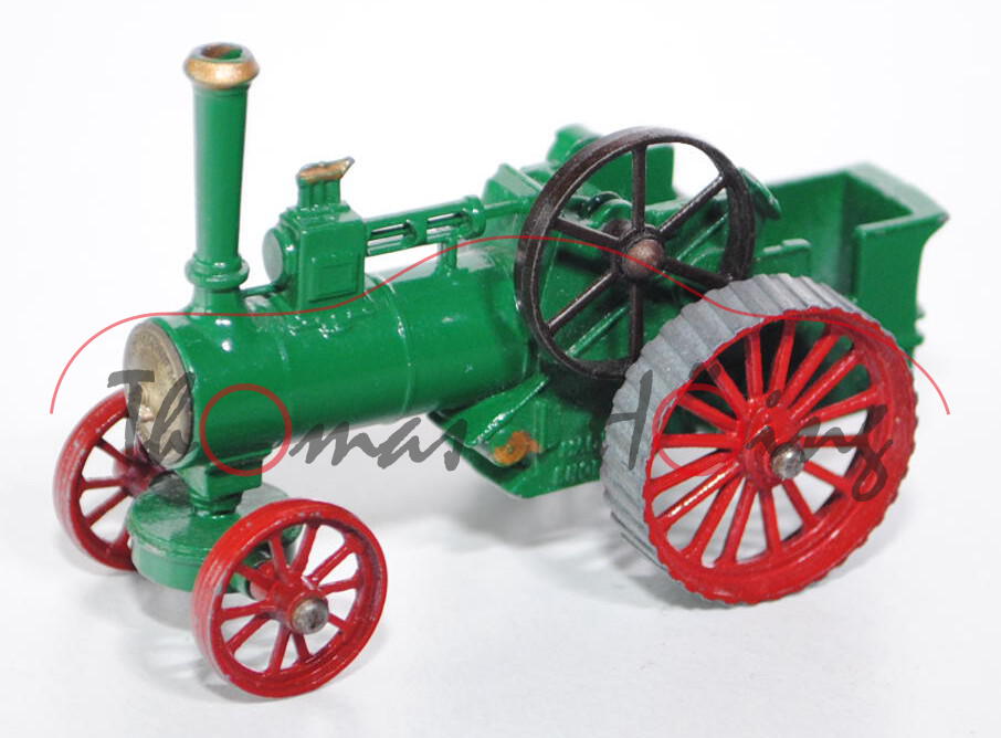 Alchin Traction Engine 1925, minzgrün, karminrote Räder, Matchbox Models of Yesteryear, mb (Box Typ 