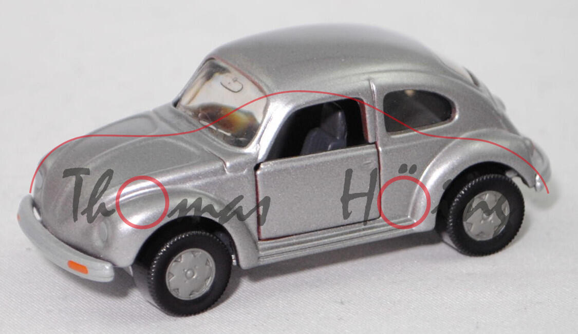 LA7Y VW Käfer 1303 (Typ 11, Modell 1974-1975), zinngraumetallic (LA7Y), SIKU, 1:56 (Limited Edition)