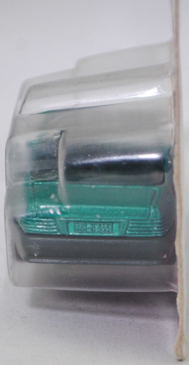 00003 Mercedes-Benz 500 SL (R 129, Modell 1989-1992), türkisgrünmetallic, Stern im Kühlergrill silber, Heckklappe ohne Stern, Hong, B7, SIKU SUPER, 1:55, P23