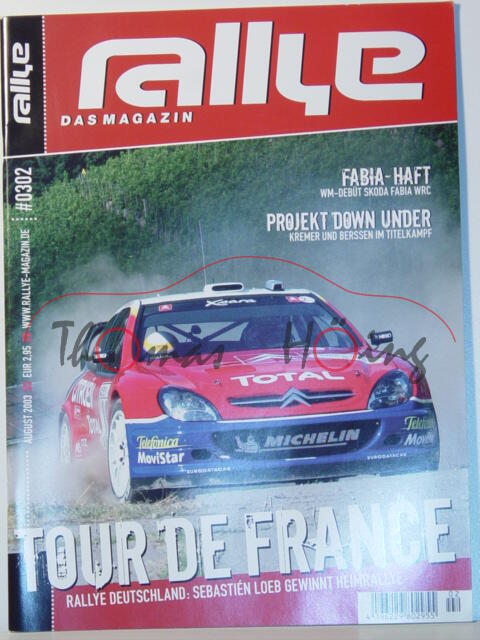 rallye DAS MAGAZIN, Heft 8, August 2003